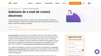 Șabloane de e-mail de comerț electronic captivante pentru toate ocaziile, inclusiv pentru pre-vânzare, vânzări ascendente, vânzări încrucișate, cupoane, coșuri abandonate și multe altele.