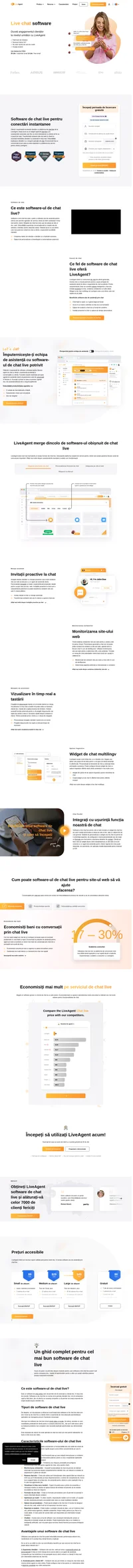 Explorați o selecție a celor mai bune programe de chat live de pe piață. Alegeți software-ul de chat live ideal pentru site-ul dvs. web și ridicați serviciul dvs. pentru clienți până la lună.