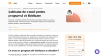 Șabloanele de e-mail pentru programele de fidelizare, elaborate cu atenție, pot menține un nivel ridicat de retenție a clienților și un nivel scăzut de dezabonare. Arătați-le clienților dvs. aprecierea dvs. astăzi.