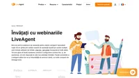 Webinarul LiveAgent de asistență pentru clienți se concentrează pe soluția de asistență pe canale multiple. Chatul live, software-ul de tichete, call center-ul încorporat și multe altele sunt incluse. Încercarea gratuită LiveAgent este disponibilă pentru o perioadă limitată.