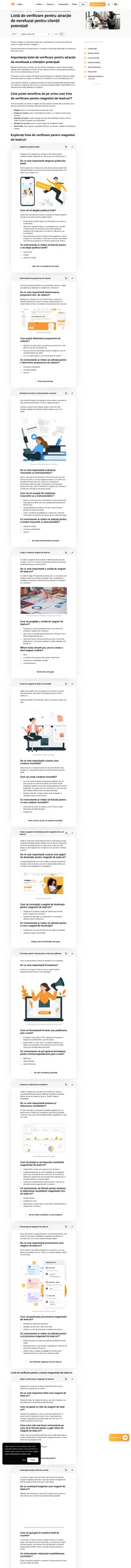 Doriți să generați mii de lead-uri? Noi vă putem ajuta. Folosiți lista noastră de verificare pentru atracție de nerefuzat pentru clienții potențiali (magnet de lead-uri) pentru a vă crește baza de clienți potențiali.