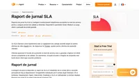 LiveAgent oferă un jurnal complet cu SLA-urile îndeplinite și pierdute de la un anumit moment și departament. Înregistrările individuale pot fi sortate aplicând diverse filtre.