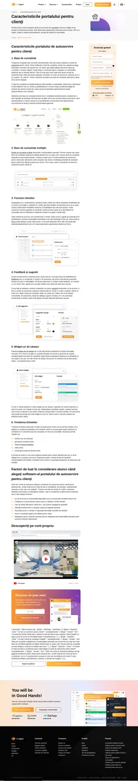 Aflați cum portalul de asistență pentru clienți vă poate ajuta afacerea prin implementarea unora dintre caracteristicile sale. Citiți mai multe despre ele în interior.