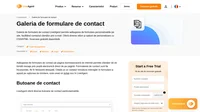 Adăugați formulare de contact pe pagina dumneavoastră de internet și permiteți-le clienților să vă trimită mesaje prin poștă electronică direct de pe pagină. Aveți la dispoziție diverse butoane de contact în LiveAgent.