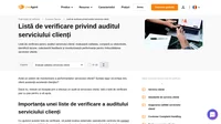 Completați această listă de verificare a auditului serviciului clienți pentru a obține o imagine de ansamblu clară a stării actuale a serviciilor dvs. pentru clienți, astfel încât să puteți lua măsurile necesare pentru a le îmbunătăți.