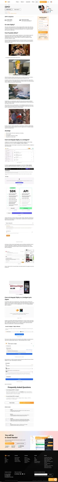 Integrarea Giphy pentru LiveAgent vă va ajuta să vă personalizați tichetele cu imagini GIF. Giphy se integrează fără probleme în sistemul dvs. de tichete.