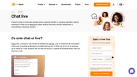 Chat-ul live, cunoscut și sub numele de software de chat live, este un instrument de comunicare online care vă permite să discutați cu vizitatorii site-ului dvs. în timp real.