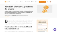 Descoperiți cele mai recente progrese în actualizările LiveAgent din ianuarie 2024! Veniți să vedeți o suită de noi caracteristici și îmbunătățiri semnificative.