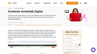Cum să contactați serviciul clienți Zapier prin e-mail, asistență prin chat live, număr de telefon, asistență pe rețelele de socializare și asistență cu autoservire.