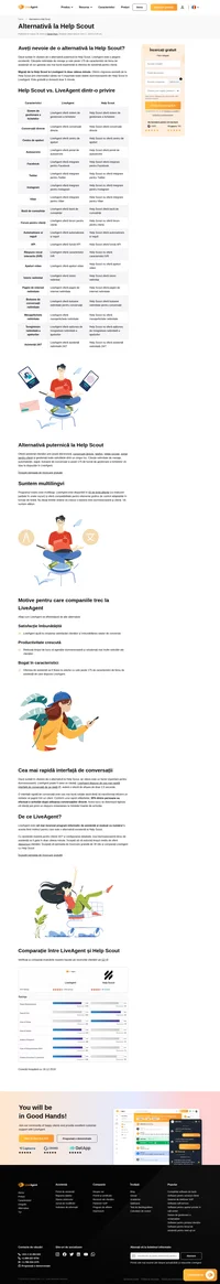 Căutați o alternativă la Help Scout? Ați auzit de LiveAgent? Aruncați o privire peste beneficii și aflați de ce LiveAgent este cea mai bună alternativă.
