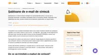 Folosiți șabloanele noastre de e-mail de sinteză gata de utilizare pentru a vă menține abonații captivați și loiali afacerii dvs. Șabloanele sunt complet personalizabile.