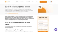 În cazul în care sunteți interesat să lucrați în sfera asistenței pentru clienți, citiți acest articol pentru a crea un CV de top pentru serviciile pentru clienți.