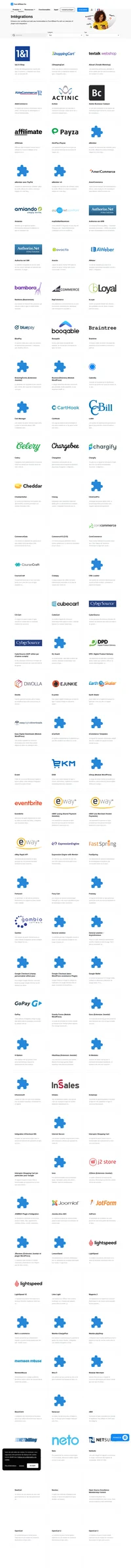 Post Affiliate Pro provides a large number of integrations in the form of plugins. Check out all the available integration solutions right now.