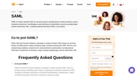 SAML to otwarty standard XML służący do wymiany danych sprawdzania poprawności między dostawcą usług a dostawcą tożsamości (IdP).