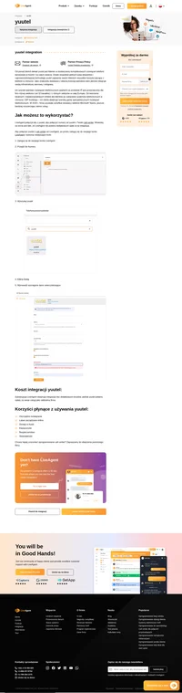Zwiększ wydajność operacyjną dzięki płynnej integracji yuutel z LiveAgent. Usprawnij komunikację z klientami i bez wysiłku śledź połączenia, zwiększając jakości usług i produktywność.