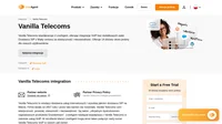 Vanilla Telecoms to wiodący dostawca usług internetowych i wysokiej jakości dostawca SIP. Dowiedz się więcej o integracji Vanilla Telecoms.