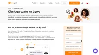 Czat na żywo to jedno z narzędzi oprogramowania help desk, które umożliwia klientom kontakt z Tobą za pośrednictwem Twojej strony internetowej.