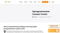 Oprogramowanie contact center od LiveAgent organizuje interakcje z klientami z różnych kanałów w jednej, uniwersalnej skrzynce odbiorczej.