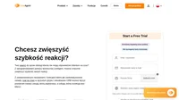 Zwiększ szybkość reakcji o 26% z LiveAgent. Twoi klienci będą zachwyceni, a twoja sprzedaż wzrośnie. Wypróbuj LiveAgent już dziś.