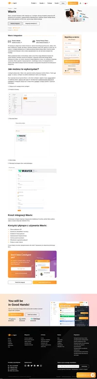 Zwiększ produktywność dzięki integracji Wavix z LiveAgent. Uprość interakcje z klientami, monitoruj połączenia i bez wysiłku popraw jakość usług.