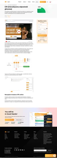 Zabierz swoich klientów do ekspertów podczas rozmów głosowych dzięki interaktywnej odpowiedzi głosowej (IVR). Twórz własne menu IVR i kieruj połączenia tam, gdzie chcesz.