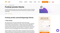 Dowiedz się, jak portal obsługi klienta może pomóc Twojej firmie, wdrażając niektóre z jego funkcji. Przeczytaj więcej o nich w środku.