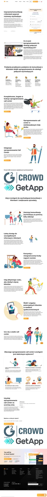 Oprogramowanie do obsługi połączeń wychodzących umożliwia wykonywanie połączeń wychodzących do potencjalnych i obecnych klientów. Połączenia wychodzące mogą być wykonywane z różnych powodów, takich jak proaktywne wspieranie klientów, sprzedaż krzyżowa lub dosprzedaż istniejącym klientom, prowadzenie badań ankietowych itp.