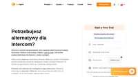 Jeśli szukasz alternatywy dla Intercom, rozważ LiveAgent. LiveAgent ma najszybszy widżet czatu na rynku i ponad 179 funkcji pomocy technicznej.