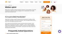 Widżet opinii to narzędzie używane na dowolnej stronie internetowej lub w aplikacji, w której przekazujesz swoją opinię na temat swoich doświadczeń.