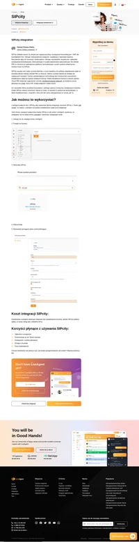 Dowiedz się, jak integracja numeru VoIP od SIPcity z systemem LiveAgent może usprawnić Twoje operacje. Zapoznaj się z naszym informacyjnym przewodnikiem, aby łatwo dokonać integracji.