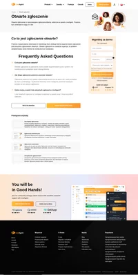 Zgłoszenie otwarte jest generowany w momencie rozpatrzenia reklamacji do dowolnego biura obsługi klienta. Sugeruje, że problem zarejestrowany przez klienta nie został rozwiązany