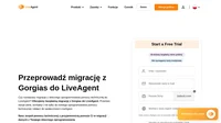 Chcesz się przenieść z Gorgias? Wypróbuj bezpłatną migrację do LiveAgent. Możemy bezpłatnie przenieść wszystkie Twoje kontakty, zgłoszenia, tagi i nie tylko.