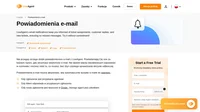 Powiadomienia e-mail mogą wysyłać wiadomości e-mail do agentów, gdy zgłoszenie jest przypisane do agenta lub gdy klient odpowiedział w przypisanym zgłoszeniu. Przeczytaj o tej funkcji.