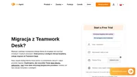 Migracja z Teamwork Desk do innego rozwiązania do obsługi klienta? Przenieś się do LiveAgent za darmo i poznaj nasz zestaw narzędzi