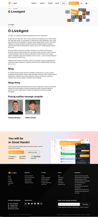 Poznaj LiveAgent – zaawansowane oprogramowanie do obsługi klienta z czatem na żywo i systemem zgłoszeń. Obsługujemy 150 mln użytkowników!