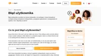 Błąd użytkownika pojawia się, gdy wszystko jest idealne z Twojej strony, a użytkownik skarży się na jakiś błąd. Prawdopodobieństwo jest takie, że błąd jest u niego.