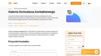 Dodaj formularze kontaktowe w swojej witrynie i umożliw swoim klientom wysyłanie wiadomości e-mail bezpośrednio z Twojej witryny. W LiveAgent masz różne przyciski Kontakt