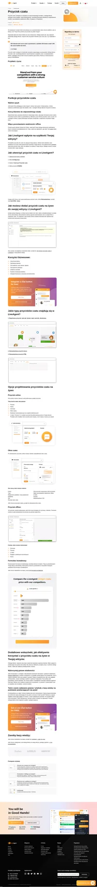 Czat na żywo to doskonały sposób na zapewnienie wysokiej jakości obsługi klienta. Wybierz projekt i umieść czat w swojej witrynie już teraz dzięki LiveAgent.