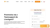 Nasi pracownicy pomocy technicznej z przyjemnością pomogą Ci w bezpiecznej i bezproblemowej migracji danych. Liveagent to najczęściej oceniane oprogramowanie pomocy technicznej dla małych i średnich firm w 2019 i 2020 roku. Dołącz do firm takich jak Huawei, BWM, Yamaha, O2 i Oxford University w zapewnianiu światowej klasy wsparcia.