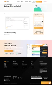 Dołącz pliki do artykułów z bazy wiedzy. Wypróbuj funkcję LiveAgent – Załączniki w artykułach. Przeczytaj więcej na ten temat w artykule.