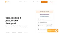 LiveAgent jest najczęściej recenzowanym i najlepiej ocenianym oprogramowaniem pomocy technicznej dla małych i średnich firm w 2020 roku. Już dziś przenieś swoje dane z LeadDesk do Liveagent.