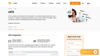 Ulepsz swoje witryny biznesowe uKit dzięki integracji z LiveAgent. Integracja uKit z LiveAgent umożliwia umieszczenie przycisku czatu na żywo na Twojej stronie internetowej.