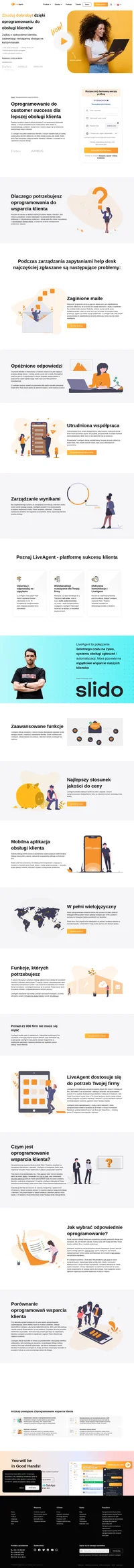 LiveAgent udostępnia wspólną skrzynkę odbiorczą firmy, która umożliwia pracownikom współdzielenie obciążenia niedostępnymi agentami. Przeczytaj o korzyściach płynących z oprogramowania do sukcesu klienta.