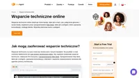 Pomoc techniczna online to pomoc udzielana klientom online (przez Internet). Może być dostarczany różnymi kanałami: Czat, e-mail itp.