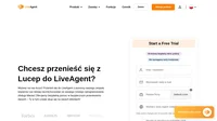 Chcesz przenieść swoje dane z Lucep i szukasz innego rozwiązania? Poznaj LiveAgent i korzyści, jakie oferuje. Rozpocznij okres próbny już dzisiaj.