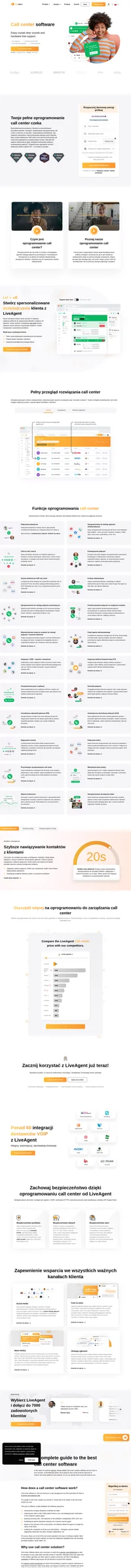 Oprogramowanie omnichannel do call center od LiveAgent umożliwia agentom spersonalizowaną obsługę klientów. Wypróbuj nowe doświadczenia w zakresie obsługi klienta już teraz.