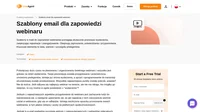 Skorzystaj z naszych angażujących szablonów e-maili, które pozwolą zmaksymalizować frekwencję i rejestrację na Twoim webinarze.