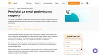 Pažljivo strukturirani email predlošci pozivnica na razgovor će vam pomoći raščistiti nered i dobiti sastanke koje trebate.