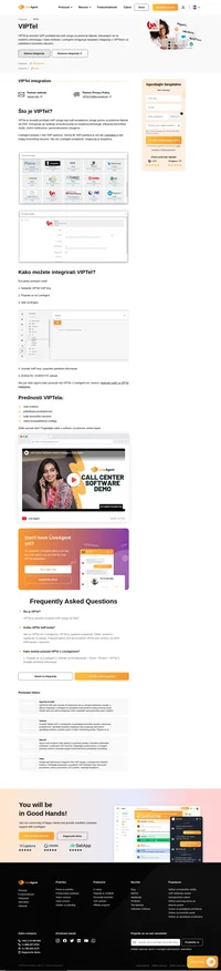 VIPTel je slovački pružatelj VoIP usluga koji nudi kompleksne usluge poziva za poslovne klijente. Pročitajte više o integraciji VIPTela u LiveAgent.