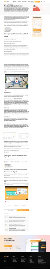 Kako biste pružili izvrsnu uslugu korisnika, morate primijeniti teoriju službe za korisnike u praksi. Saznajte više o važnim principima.